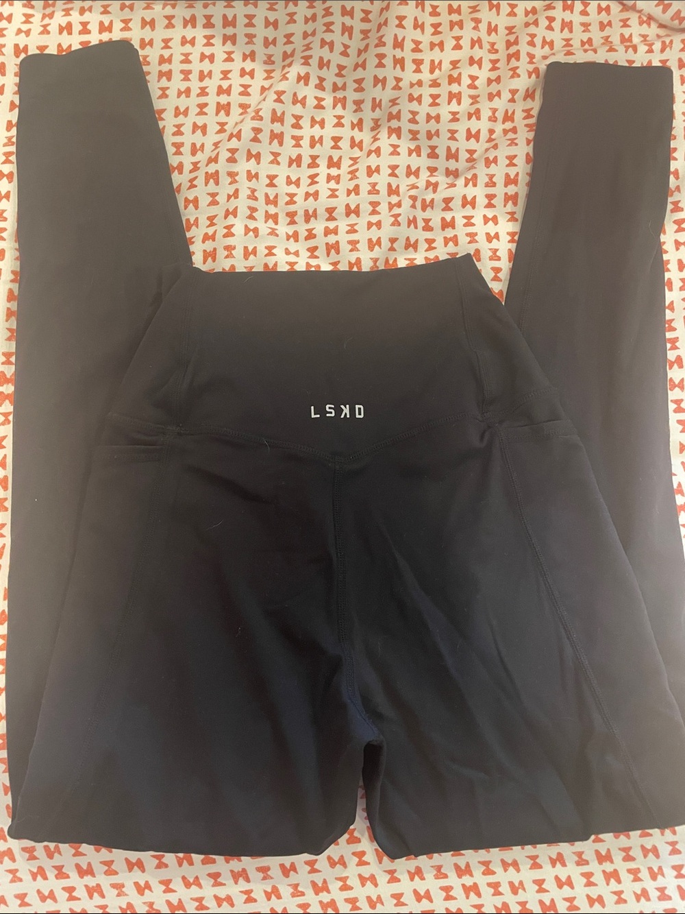 Luxe High-Waist Black Leggings - LSKD